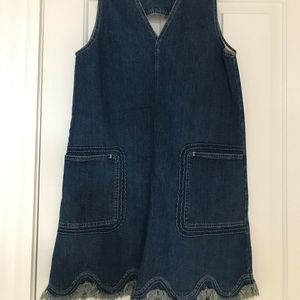 Denim sleeveless dress by See by Chloe